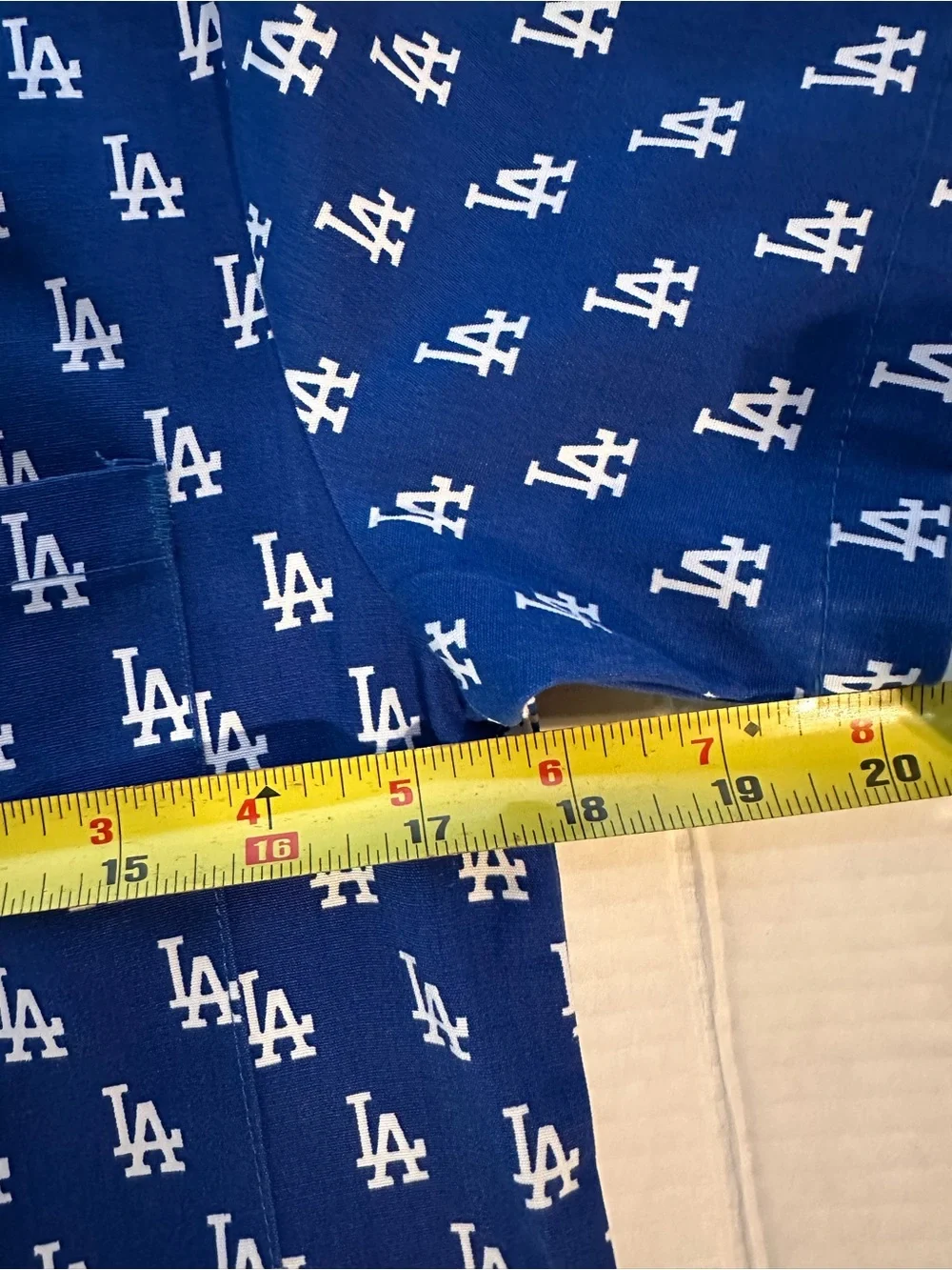 Los Ángeles Dodgers Baseball Medical Scrub Small